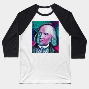 Jeremy Bentham Portrait | Jeremy Bentham Artwork 4 Baseball T-Shirt